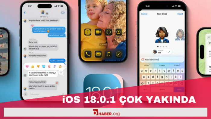 iOS 18.0.1 çok yakında geliyor!